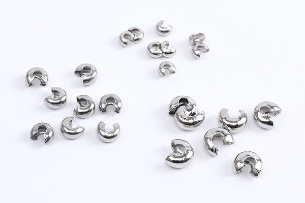 ステンレス製 クリンプカバー つぶし玉カバー