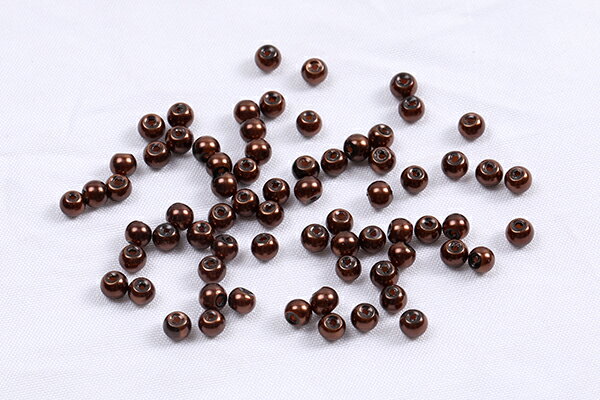 ガラスビーズ 塗装 丸玉 4mm（30ヶ）