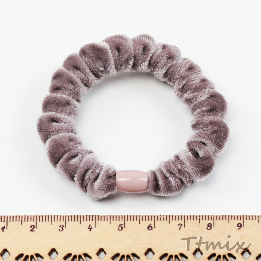 ベルベットシュシュ おしゃれ ヘアアレンジ ヘアゴム 髪飾り 髪アップ ポニーテールゴム 痛くならないヘアゴム（1個）