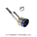 rossomodello 新型 スイフト ハイブリッド 2WD CVT MT マフラーカッター5AA-ZCEDS MARVELOUS T12WD チタンマフラーフィニッシャー