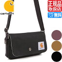 カーハート バッグ ショルダーバッグ Carhartt Crossbody Horizontal Bag ミニバッグ ショルダーポーチ レディース クロスボディ 肩掛け 斜め掛け ショルダー ポーチ 彼女 プレゼント 贈り物 無地 ストリートブランド シンプル