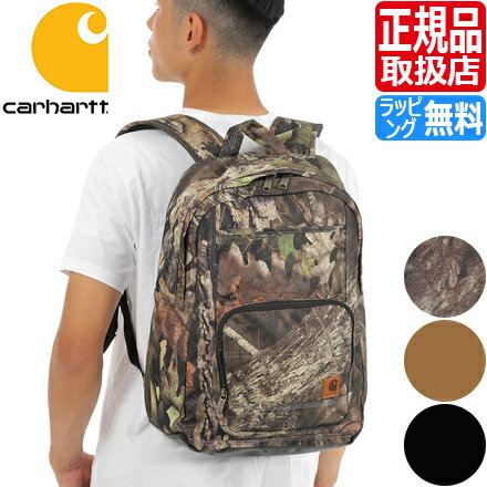 楽天RosyCatsカーハート リュック Carhartt 23L Single-Compartment Backpack ワークパック バックパック メンズ 中学生 通学 おしゃれ 高校生 かわいい レディース リュックサック 黒 入学祝い 彼氏 彼女 プレゼント 贈り物 無地 ストリートブランド