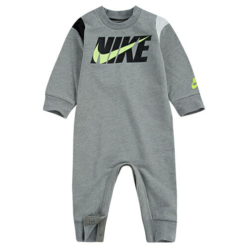 ナイキ ベビー服 NIKE NKB COLORBLOCKED COVERALL カバーオール ベビー ロンパース 長袖 パジャマ 赤ちゃん 男の子 女の子 出産祝い ブランド ギフト かわいい おしゃれ おすすめ 誕生日プレゼント プレゼント 人気 孫 贈り物 お祝い