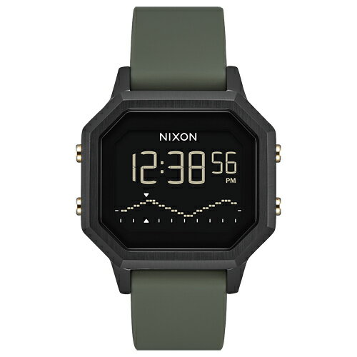 ニクソン 腕時計 国内正規品 Nixon サイレンss 時計 Siren Ss デジタル デジタル腕時計 クロノグラフ タイド シリコン 防水 サーフィン 海 レディース かっこいい おしゃれ おすすめ 誕生日プレゼント プレゼント ギフト 贈り物 お祝い ブランド 人気 旅行 彼女 娘 孫