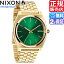 ֥˥ ӻ [2ǯݾ] A0451919 ˥ ƥ顼 ǥ NIXON  TIME TELLER GOLD/GREEN SUNRAY      ˤ ץ쥼 ֥  襤 ä ͵פ򸫤