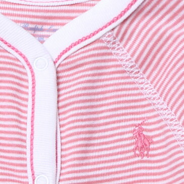 ポロ ラルフローレン Polo Ralph Lauren ベビー服 男の子 女の子 ブランド 出産祝い ギフト ラルフ カバーオール ピンク ベビー ロンパース パジャマ 赤ちゃん かわいい おしゃれ おすすめ 誕生日プレゼント プレゼント 人気 孫 贈り物 お祝い