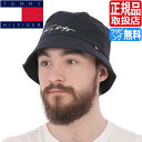 トミーヒルフィガー ハット TOMMY HILFIGER AM SIGNATURE DENIM BUCKET HAT デニム 帽子 メンズ レディース バケットハット バケハ シンプル アウトドア かっこいい かわいい おしゃれ おすすめ 誕生日プレゼント プレゼント ブランド 人気