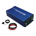 【送料無料】 大自工業 メルテック 正弦波インバーター DC12V1800W MPS-1800 バッテリー 直接接続 ACコンセント3口 USBポート 使える ...