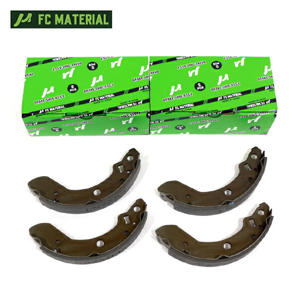 【送料無料】 FCマテリアル ブレーキシュー ハーフタイプ SN0024-30×2 リア スバル ステラ RN1 RN2 ドラムブレーキシュー 曙ブレーキ工業 ハーフキット 旧東海マテリアル