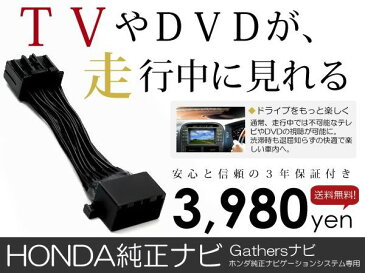 【送料無料】テレビキット ラグレイト RL1 前期 後期 H11.6〜H16.5【純正ナビ 各 メーカー ナビ ディーラー 様もお使いの ジャンパーキット ナビ キャンセラー データシステム する TVキット】 ACV