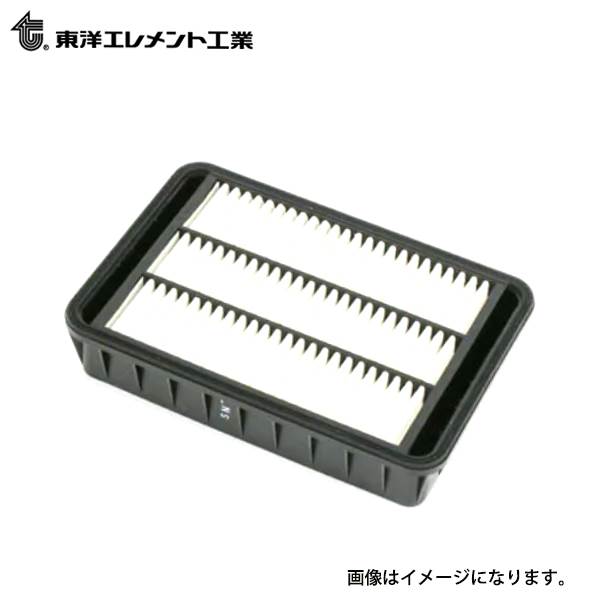 東洋エレメント エアーエレメント TO-1907F トヨタ クルーガーハイブリッド MHU28W 2005.03～2007.05 17801-20050 エアーフィルター エアエレメント エアフィルタ エアクリーナー エンジン エアー クリーン 交換 メンテナンス 整備