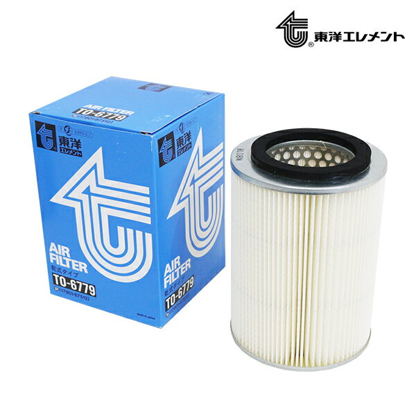 東洋エレメント エアーエレメント TO-6779 ダイハツ アトレー S200P 1998.12～2007.11 17801-87512 エアーフィルター エアエレメント エアフィルタ エアクリーナー エンジン エアー クリーン 交換 メンテナンス 整備