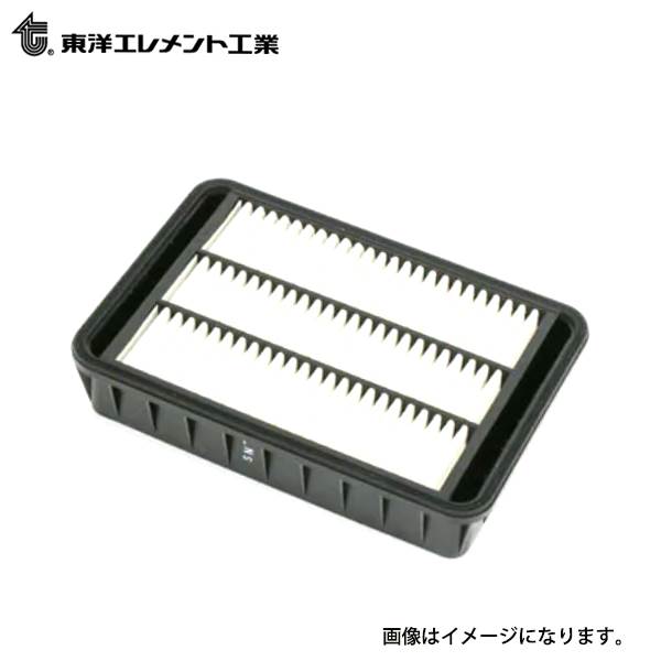 東洋エレメント エアーエレメント TO-6793F ダイハツ コペン L880K 2002.05〜2012.08 17801-97206 エアーフィルター エアエレメント エアフィルタ エアクリーナー エンジン エアー クリーン 交換 メンテナンス 整備