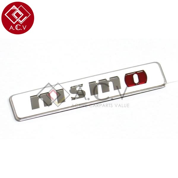 【送料無料】 ニスモ NISMO 純正 ネームプレート 1個 エンブレム フェアレディZ ノート採用 フロント リア リヤ NISSAN ニッサン 純正部品 純正パーツ 純正品 ドレスアップ DIY