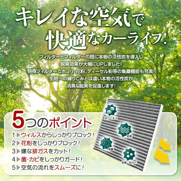 【純正交換用】エアコンフィルター アルテッツァ GXE10・GXE15・SXE10 H10.10～H13.4 純正品番 87139-48030 トヨタ【クリーンエアコンフィルター エアコンフィルタ キャビンフィルタ キャビンフィルター 花粉 抗菌 防カビ 脱臭 車】【あす楽】