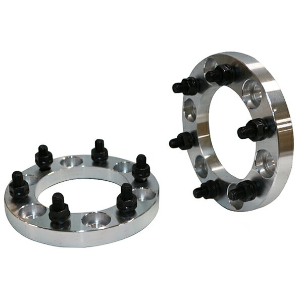 【送料無料】 ワイドトレッドスペーサー 6 PCD139.7 M12-P1.5 25mm 2枚 ホイール スペーサー ワイトレ ナット ワイドスペーサー タイヤ 【ホイール アルミ 鍛造 オフセット タイヤ 2個 ワイスペーサー DIY ドレスアップ】