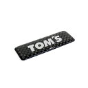 【メール便送料無料】トムス TOM`S ドライカーボン エンブレム 1個 縦20mm 横62mm 厚さ2mm ロゴ ポッティングステッカー 08233-TSP09 メーカーパーツ カスタム ドレスアップ 高品質 DIY