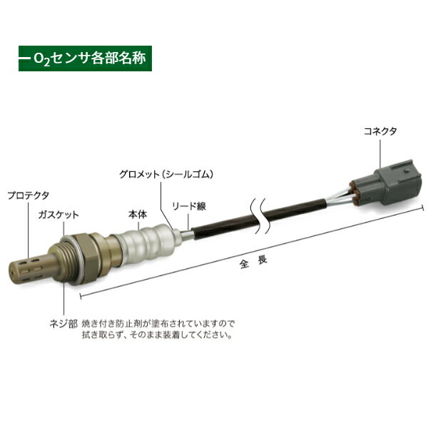 NTK O2センサー OZA751-EE10 96803 トヨタ カリ-ナ ST195 89465-20270 排気 酸素量 測定