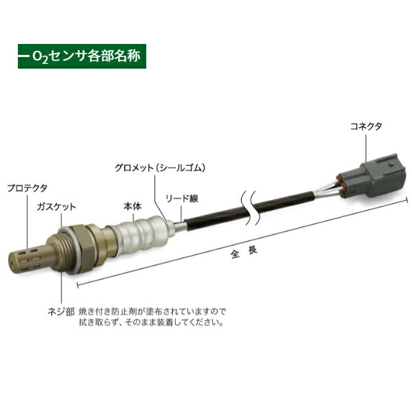 NTK O2センサー OZA751-EE10 96803 トヨタ ビスタ SV43 89465-20270 排気 酸素量 測定