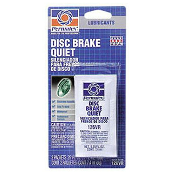 パーマテックス Permatex ディスクブレーキクワイエット 鳴キ止メ ディスクブレーキ 鳴き 異音 防止 PTX80729