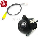 【安心の宅配便配送 送料無料】 バックカメラ CCD + リアカメラ入力ハーネス パイオニア Pioneer AVIC-ZH0099W 2014年モデル 埋め込み 丸型ガイドライン有り 【純正ディーラーナビ 配線 端子 ケーブル 変換コード 車用品 カー用品】(2)