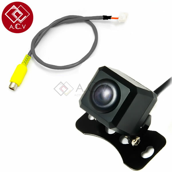 【安心の宅配便配送 送料無料】 バックカメラ CCD ＋ リアカメラ入力ハーネス パイオニア Pioneer AVIC-ZH9900 2009年モデル 角型ガイドライン有り 【純正ディーラーナビ 配線 端子 ケーブル 変換コード 車用品 カー用品】