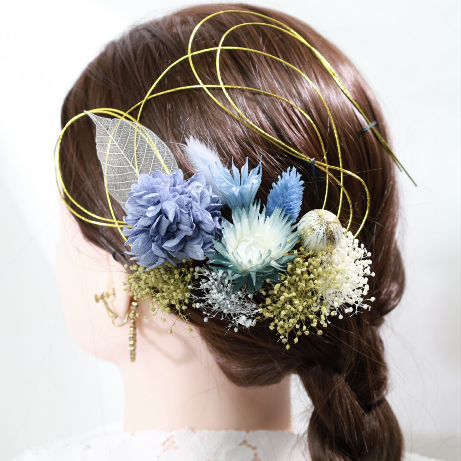 楽天市場】プリザーブドフラワー(ヘアアクセサリー|レディース 楽天市場】プリザーブドフラワー(ヘアアクセサリー|レディース