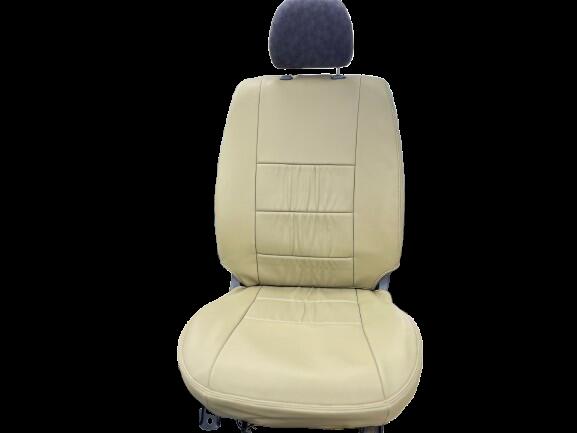 200系ハイエース SGL用 フロント シートカバー ベージュ 1脚 ヘッドレス欠品【アウトレット】