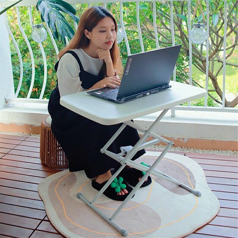 折りたたみテーブル 昇降式デスク スタンディングデスク 昇降デスクリフトアップテーブル デスク 昇降..