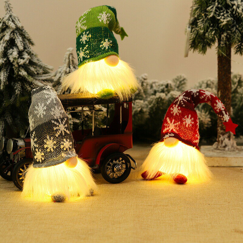 クリスマス オブジェ 北欧人形 老人 ドワーフ 妖精 サンタ サンタクロース ライト付き 飾り 手作り 家 クリスマス 飾り 壁飾り サンタクロース 小物 部屋 装飾品 インテリア 雰囲気 赤い 壁掛け 玄関飾り 置物 プレゼント 雑貨 贈り物 おしゃれ