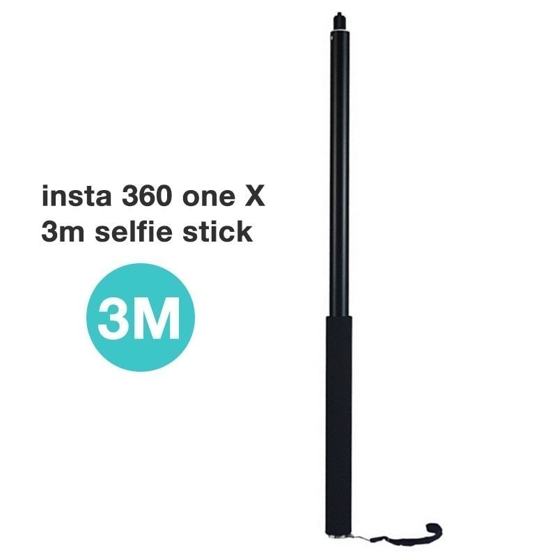 乐天商城 - Insta360 one X 3メートル超 selfie スティックアルミ合金 一脚 スティックスタンド棒パノラマカメラアクセサリー