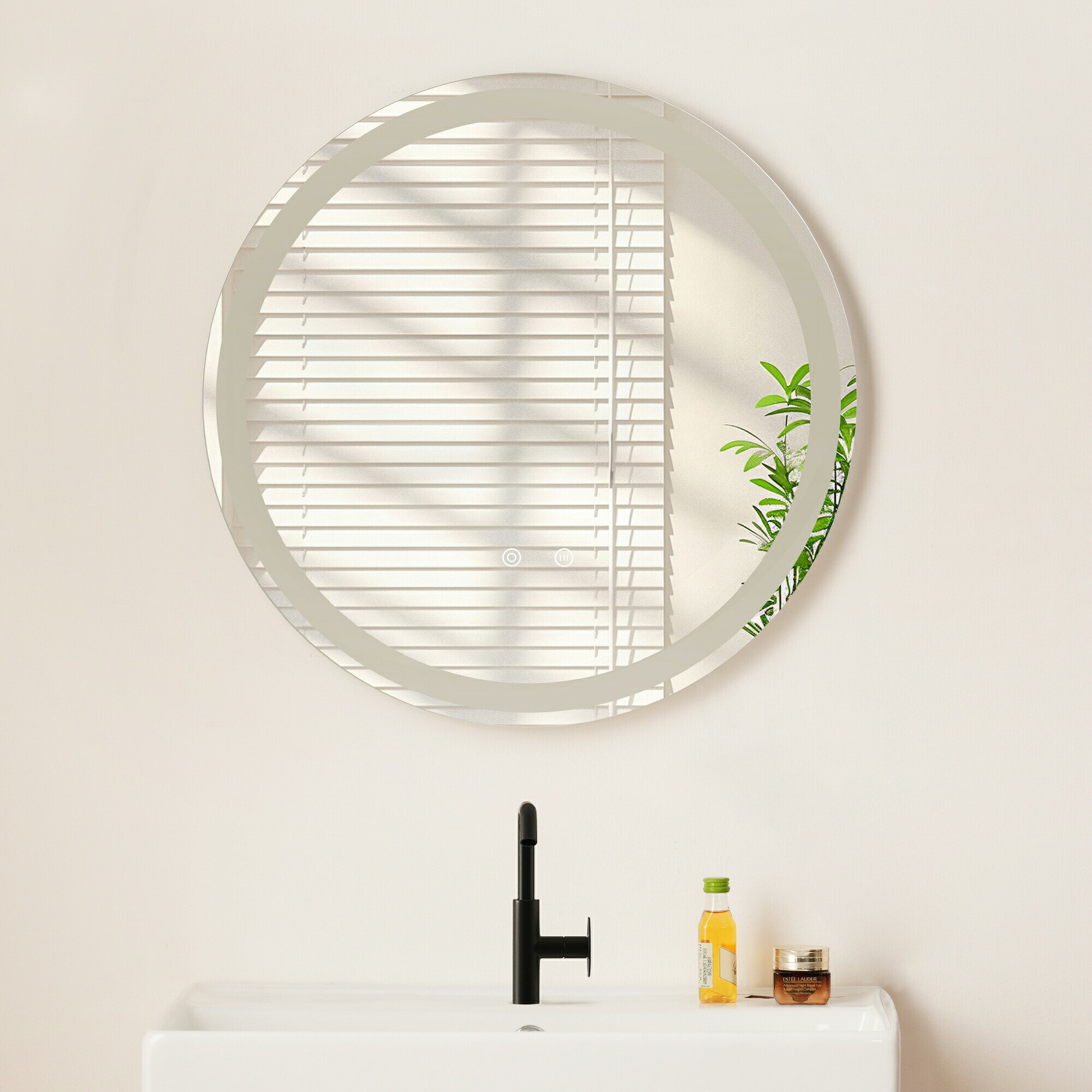 ミラー 浴室 鏡 かがみ LED ウォールミラー 洗面ミラー 化粧鏡 壁掛け鏡 洗面鏡 照明付き 三色調光可能 ドレッサー 洗面所 洗面台 省エネ 明るさ調整 曇り防止機能 曇り止め 照明付き 防水加工 飛散防止あなたの理想の明るさを自由に...