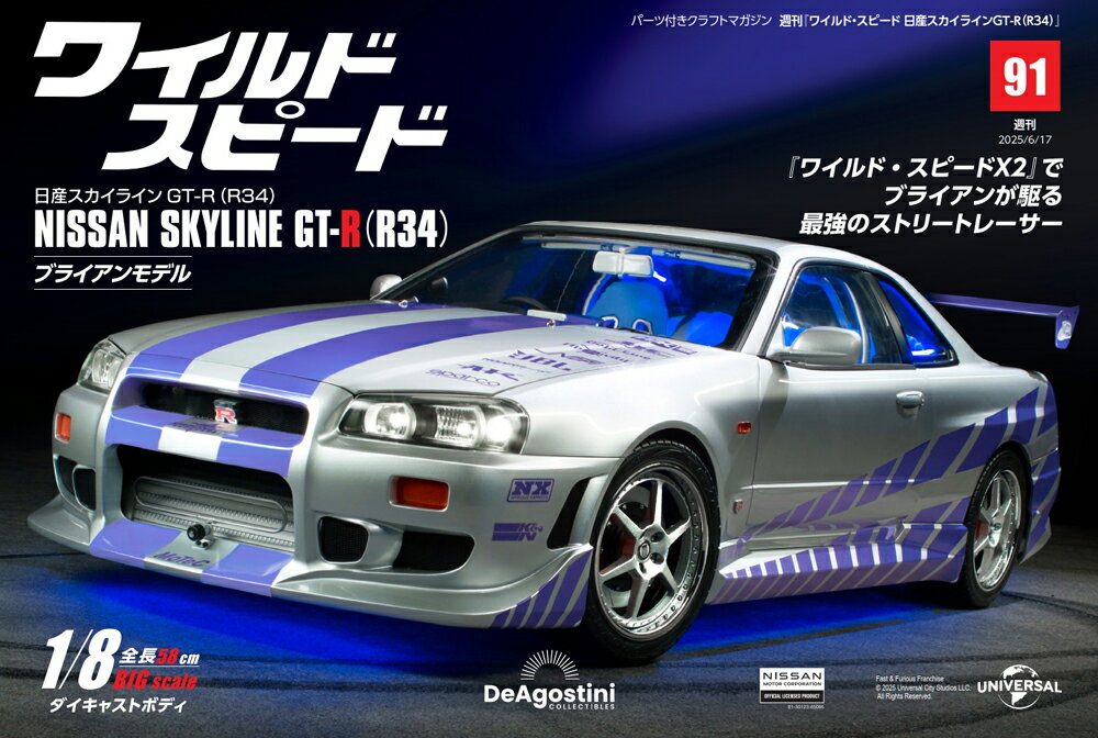 ワイルドスピード日産スカイラインGT-R　第91号