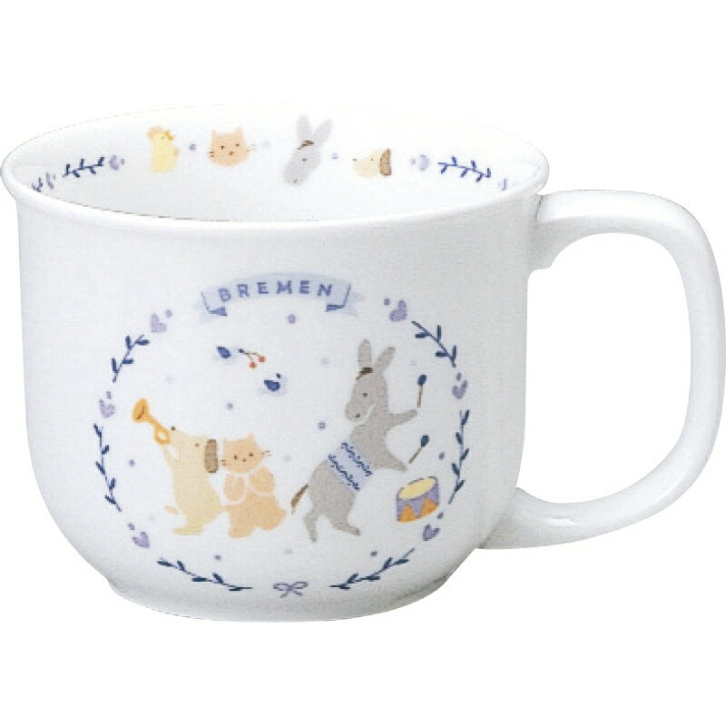贈り物におすすめ ベビー食器 ナルミ ブレーメン マグ 出産祝・誕生日・入園・御祝・結婚祝【クリスマス】【歳暮 年賀】【ラッピング メッセージカード 無料】NA...