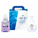 ライオン 清潔・衛生ギフト NANOX one ニオイ専用 ハンドソープ 箱入り 洗濯セット 販促品 ノベルティ 景品 粗品 引越し ご挨拶 粗品 ギフト 1個...