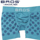 25%OFFSALE 男のワコール【BROS】ブロス バイ ワコールメン ボクサーパンツ 【EVERYDAY BOXER】 吸汗速乾 立体成型 前閉じ 下着 メンズ GT3490 適度なフィット感【帰省 土産】【お中元 お盆】