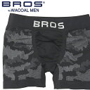 25%OFFSALE 男のワコール【BROS】ブロス バイ ワコールメン ボクサーパンツ 【EVERYDAY BOXER】 吸汗速乾 立体成型 前閉じ 下着 メンズ GT3491 適度なフィット感【帰省 土産】【お中元 お盆】カモフラ柄 メンズ定番のカモフラージュ柄