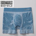 ボディワイルド パンツ メンズ 【グンゼ】GUNZE ボディーワイルド BODY WILD ボクサーパンツ メンズ 前とじ 立体成型 伸びる ストレッチ 3D-BOXER 締め付けが少ない従来品より腰周り、股下、裾の圧力をさらに軽減 男性下着 紳士 縫い目の少ない、シームレス仕様【母の日 父の日】【入学 お返し】