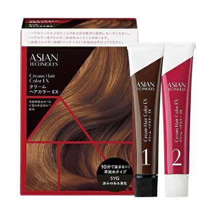 エフエムジー&ミッション アジアン テクニーク クリーム ヘアカラー EX 医薬部外品 各50g 1剤 2剤 / エイボン AVON 染色剤