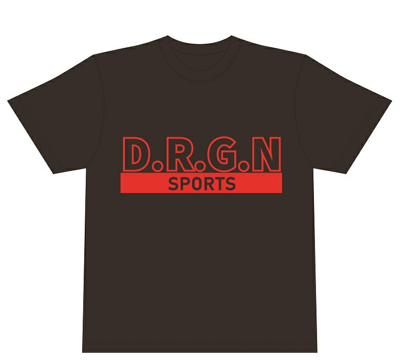 楽天化粧品ディスカウント店　ルージュDRGN SPORTS Logo Tシャツ - Black