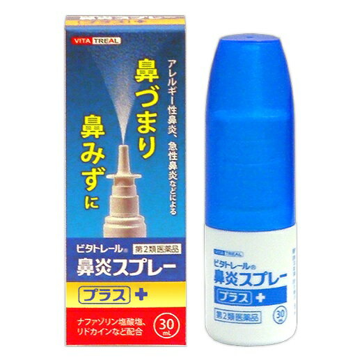 【第2類医薬品】 ビタトレール 鼻炎スプレープラス 30ml 【池尻製薬】 【メール便対象品】