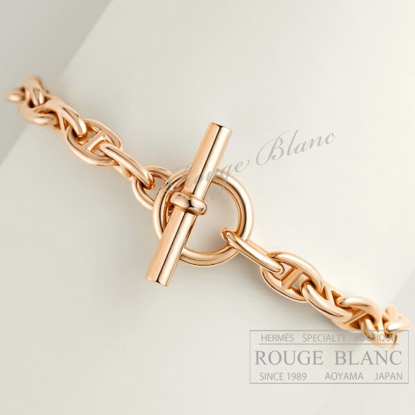 エルメス　ブレスレット　シェーヌダンクル　TPM　26コマ　ローズゴールド 【新品】HERMES Bracelet Chaine dancre Rose gold 【NEW】