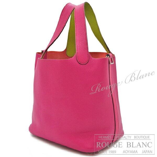 【エルメス/ピコタン/ピコタンPM/バッグ/HERMES】エルメス　ピコタン エクラ PM/18　ローズショッキン..