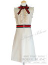 グッチ ノースリーブワンピース アイボリー ＃M タグ付【未使用品】 GUCCI One piece Dress Ivory ＃M 【UNUSED】