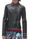 エルメス 2023 S/S レザージャケット バイカージャケット 黒 ブラック #38 タグ付 【新品】HERMES Leather Biker Jacket Black 【NEW】