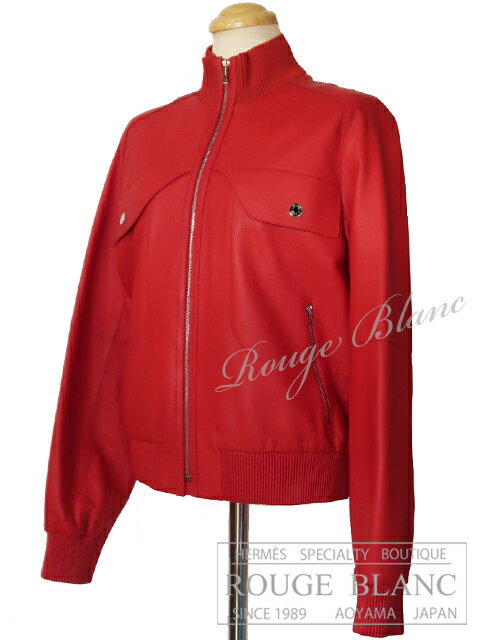 HERMES leather jacket 36 HERMES Leather Jacket R...