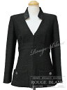 シャネル ツイードジャケット ブラック #36 17C タグ付 【未使用品】CHANEL Tweed jacket Black 【UNUSED】