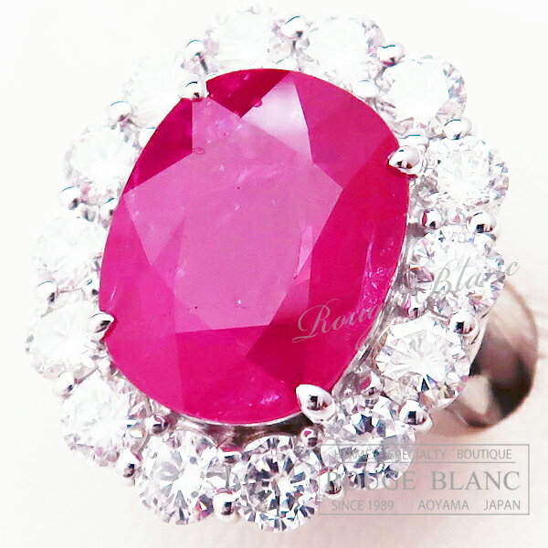 ルビー×ダイヤモンドリング　指輪　プラチナ　R10,03ct D2,95ct 【新品】Ruby Diamond ring Platinum 【NEW】