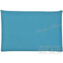 【エルメス/カルヴィ/カードケース/名刺入れ/HERMES/新品/ブルー/ニューブルージーン】エルメス カルヴィ カードケース 名刺入れ ニューブルージーン シ...