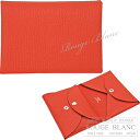 【エルメス/カルヴィ/カードケース/HERMES/新品/カルヴィデュオ】エルメス カルヴィ デュオ カードケース 名刺入れ コインケース カプシーヌ シェーヴル...